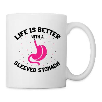 Gastric Bypass and Gastric Bypass Operation Design - Mug - white - Right