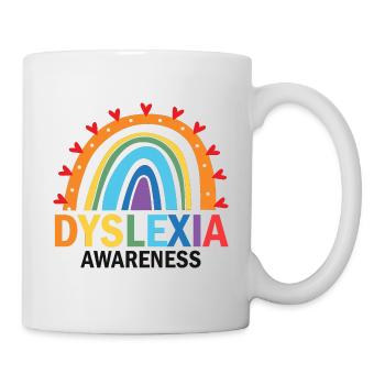 Dyslexia Teacher for Legathenia Therapists - Mug - white - Right