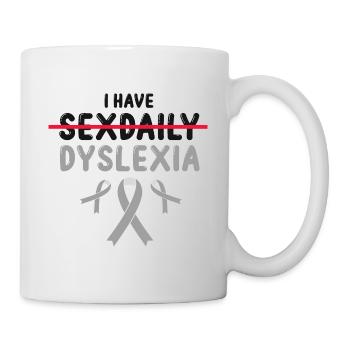 Dyslexia Intervention for Dyslexia Therapy - Mug - white - Right