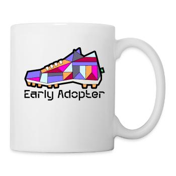 Shoe 1 - Tasse - Weiß - Rechts