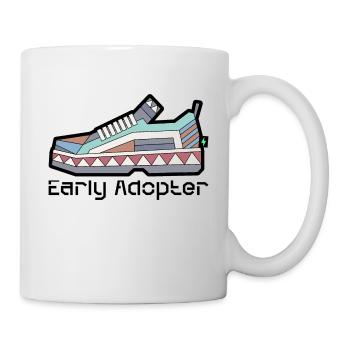 Shoe 3 - Tasse - Weiß - Rechts