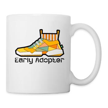Shoe 8 - Tasse - Weiß - Rechts
