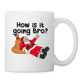 Chill Santa, XMAS, Funny Saying - Mug - white - Right