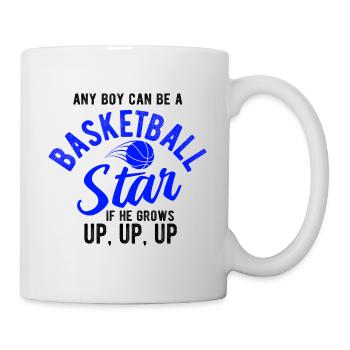 Basketball - Tasse - Weiß - Rechts