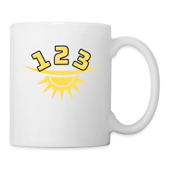 1 2 3 Sun - Mug - white - Right