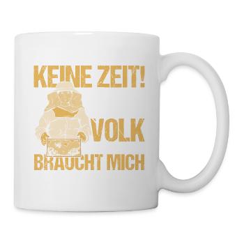 Imker Bienen Honig - Tasse - Weiß - Rechts