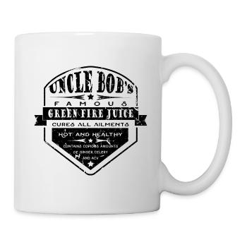 Green Juice Vintage Look - Mug - white - Right