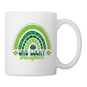 A Lucky Saint Patrick Girl - Mug - white - Right