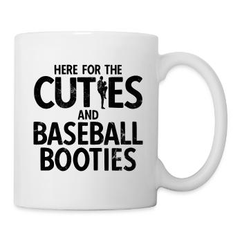 Baseball - Tasse - Weiß - Rechts