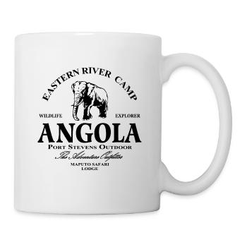 Angola - Eléphant - Mug blanc - blanc - Droite