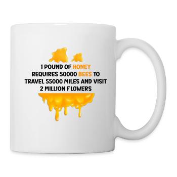 Beekeeping Beekeeping Course Beekeepers' Association Honey Bee Beekeepers - Mug - white - Right