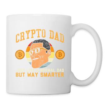 Cypto Dad - Tasse - Weiß - Rechts
