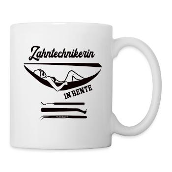Zahntechnikerin Rente Rentnerin Zahntechnik Dental - Tasse - Weiß - Rechts