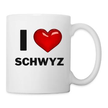 I Love Delémont - Mug - white - Right