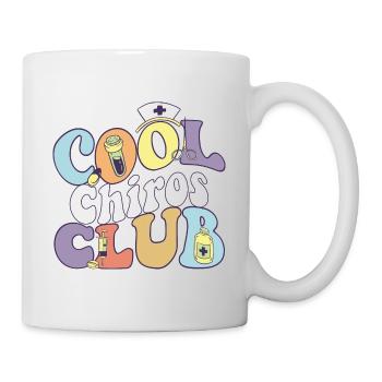 Cool Chiros Club Chiropractor Medical - Tasse - Weiß - Rechts