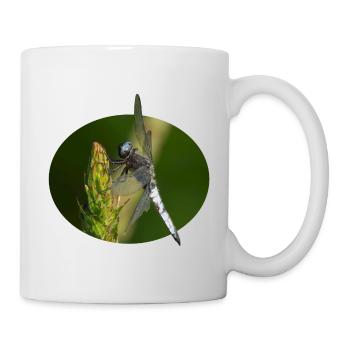 Libelle - Tasse - Weiß - Rechts