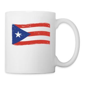 Proud Puerto Rican Wepa Puerto Rico Flag Latino - Mug - white - Right