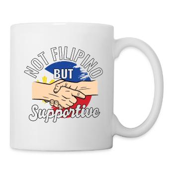 Pas philippin mais voyageur de campagne solidaire - Mug blanc - blanc - Droite