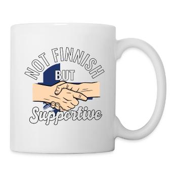 Pas finlandais mais un voyageur de campagne solidaire - Mug blanc - blanc - Droite