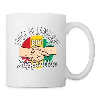 Pas guinéen mais un voyageur de campagne solidaire - Mug blanc - blanc - Droite