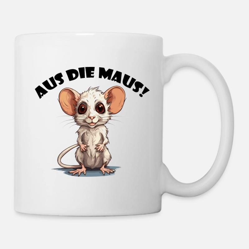 AUS DIE MAUS - Tasse - Weiß