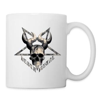 Death metal - Mug blanc - blanc - Droite