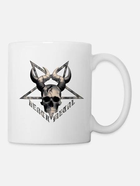 Death metal - Mug blanc - blanc