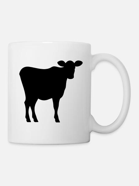 Kuh - Tasse - Weiß