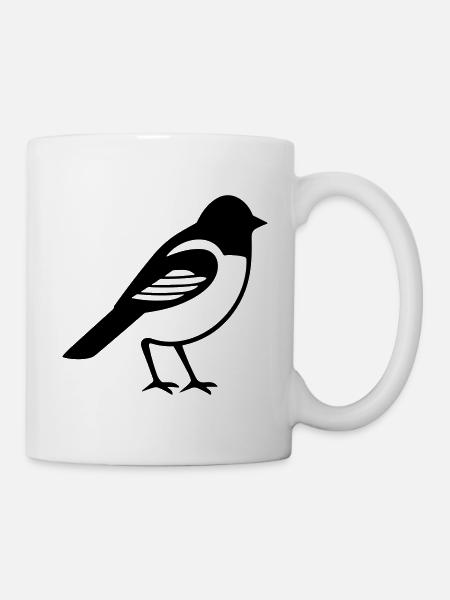 Vögelchen - Tasse - Weiß