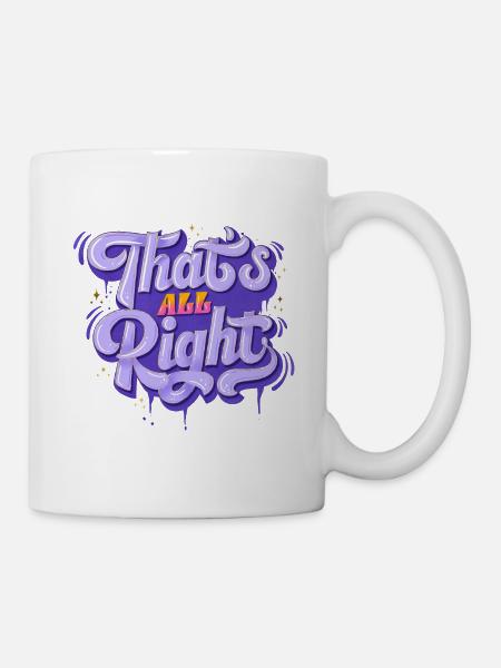 Tout va bien - Mug blanc - blanc