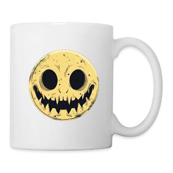 Sourire lunaire - Mug blanc - blanc - Droite