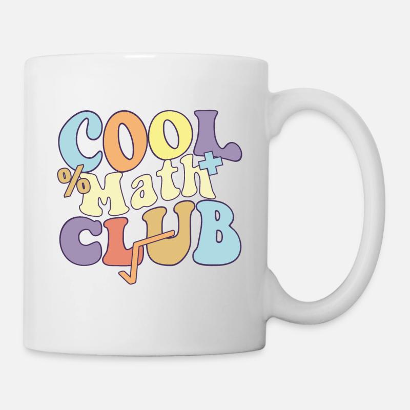 Cool Math Club Bachelor of Mathematics Teacher - Tasse - Weiß