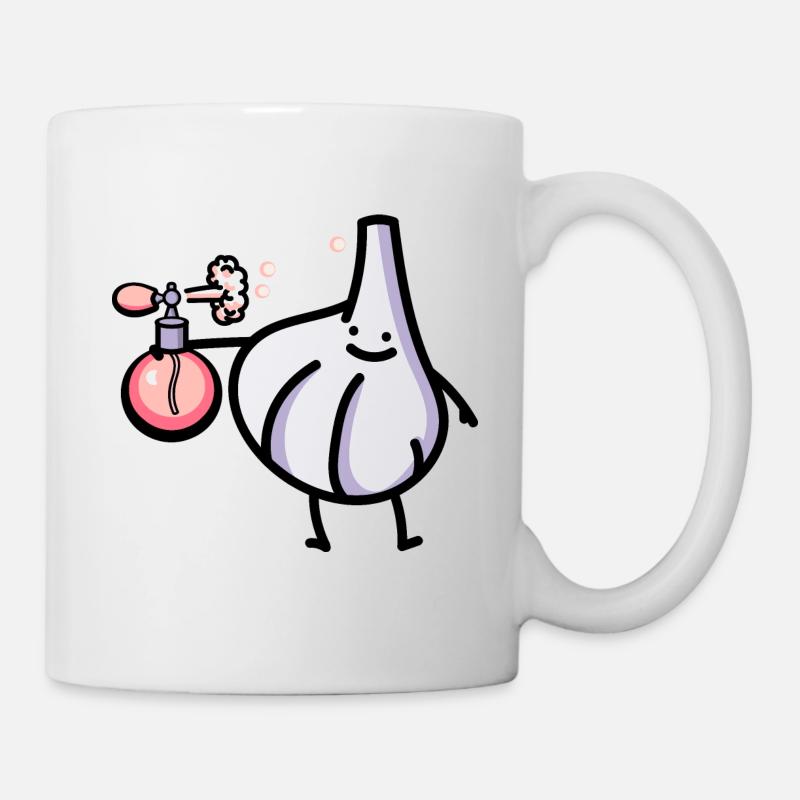 Garlic and perfume - Mug - white