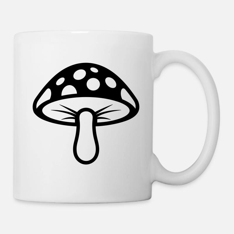mushroom - Mug - white