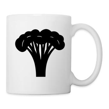 brocoli - Mug blanc - blanc - Droite