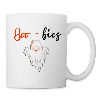 Bobos | Drôle de fantôme avec jeu de mots d’Halloween - Mug blanc - blanc - Droite