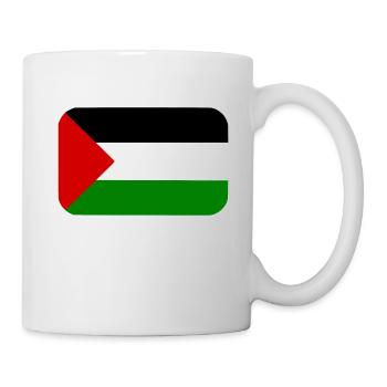 Free palestine - Mug blanc - blanc - Droite