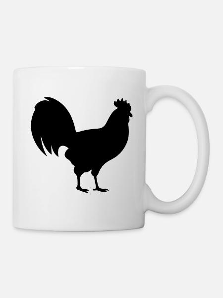 Henne - Tasse - Weiß