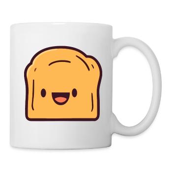 Tartine - Mug blanc - blanc - Droite