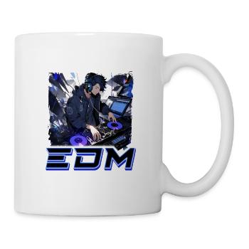 EDM Music Album Cover - Anime Shirt - Mug - white - Right