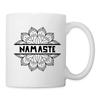 Namaste (2) - Mug blanc - blanc - Droite