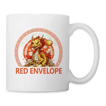 Year Of The Dragon Happy Chinese New Year 2024 - Tasse - Weiß - Rechts