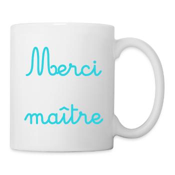 MASTER. THANK YOU. THANK YOU, MASTER. MASTER. MASTER GIFT - Mug - white - Right