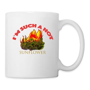 I'm such a hot sunflower,A733107 - Mug - white - Right