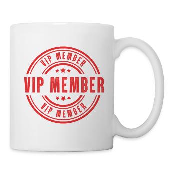 Membre VIP - Mug blanc - blanc - Droite