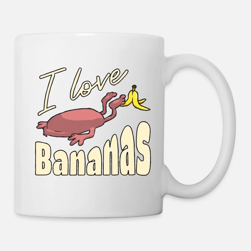 J’adore les bananes - Mug blanc - blanc