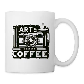 Photo + Art & CoffeeEnjoyment - Mug - white - Right