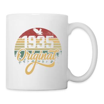 Original 1935 Vintage - 1935 Birthday Gift - Mug - white - Right