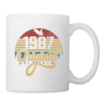 Original 1987 Vintage - Cadeau D’anniversaire 1987 - Mug blanc - blanc - Droite
