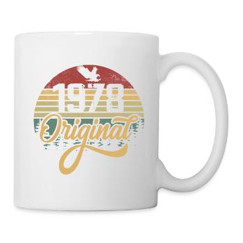 Original 1978 Vintage - Cadeau D’anniversaire 1978 - Mug blanc - blanc - Droite